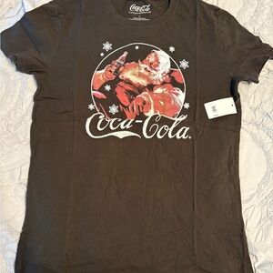 Men’s Lucky Brand Graphic Tee Santa Christmas